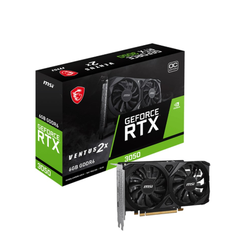 MSI VGA GEFOCE RTX 3050 VENTUS 2X E 6G OC