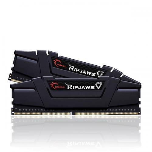 Gskll Ripjawsv Siyah Ddr4-3200Mhz Cl16 16Gb (2X8Gb) Dual (16-18-18-38) 1.35V (F4-3200C16D-16Gvkb)