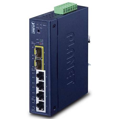 Planet Pl-Igs-4215-4T2S Endstriyel Tip Ynetilebilir Ethernet Switch (Industrial Managed Ethernet Switch)