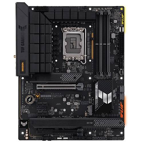 Asus Tuf Gamng H770-Pro Wf Ddr5 1700P 7200(Oc) Hdm Dp M.2 Wifi Bt 128Gb Atx