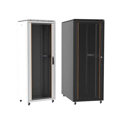 Ager 16U 600X800Mm Dikili Tip Siyah Kabinet Vega Ag-Vg16U6080S1 Cam Kapak