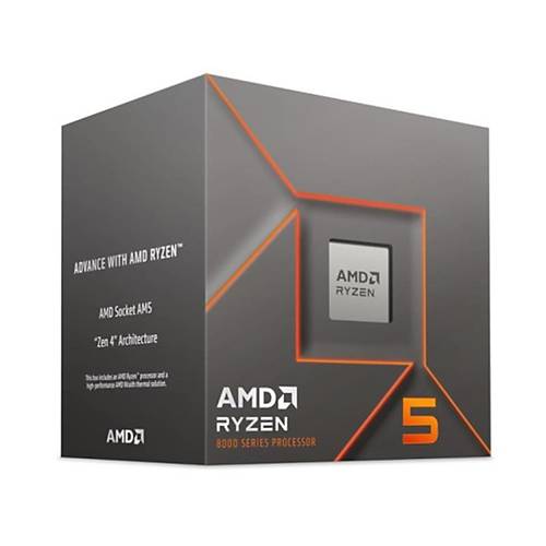 Amd Ryzen 5 8400F 4.2Ghz 16Mb 65W Am5 Fanl�