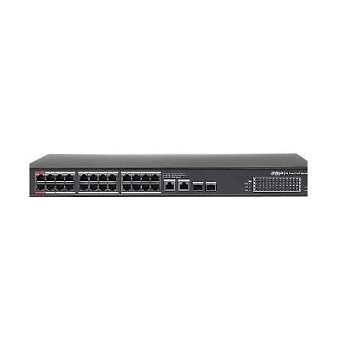 Dahua 24Port 360W Full Poe Pfs3228-24Gt-360-V2 Ggabt 2X Sfp Ynetilemez Switch