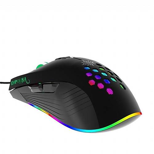 INCA IMG-047T USB RGB Led Ayd�nlatmal� 7200dpi Gaming Optic Siyah Mouse