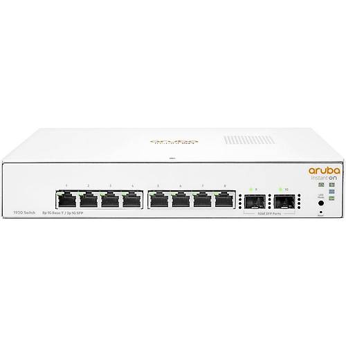 Aruba 8Port 124W 4Port Poe Instant On 1930-8G Jl681A Ggabt 2Xsfp Ynetilebilir Switch Masast