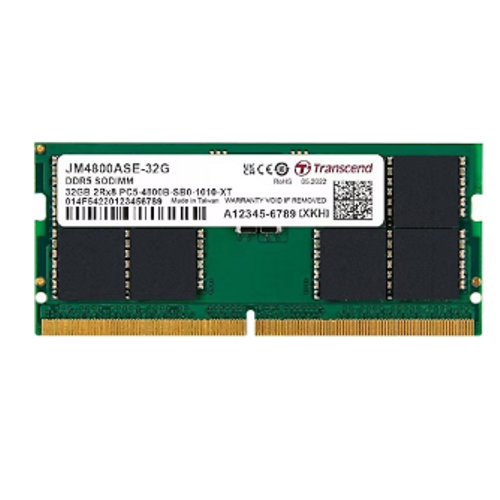 TRANSCEND JM4800ASE-32G 32GB DDR5 4800Mhz Notebook Bellek