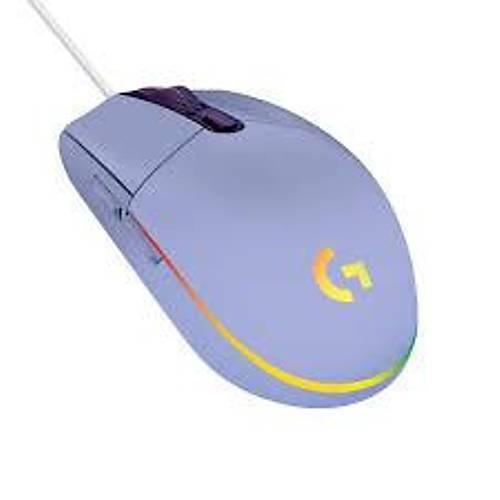 Logitech 910-005854 G102 Lightsync Lila 8000Dpı 6 Tuş Optik Rgb Siyah Kablolu Gaming (Oyuncu) Mouse