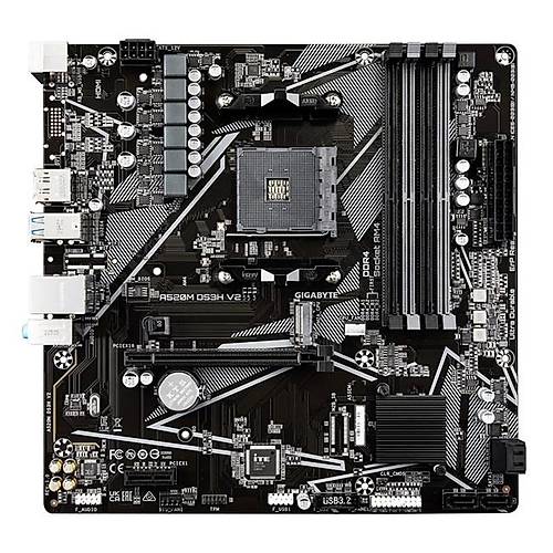 Gigabyte A520M Ds3H V2 Am4 Ryzen Ddr4 Hdmi Dp