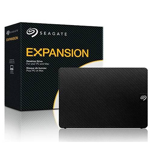 SEAGATE STKP8000400 Expansion Desktop 3.5" 8TB USB 3.0 Siyah Tanabilir Harddisk