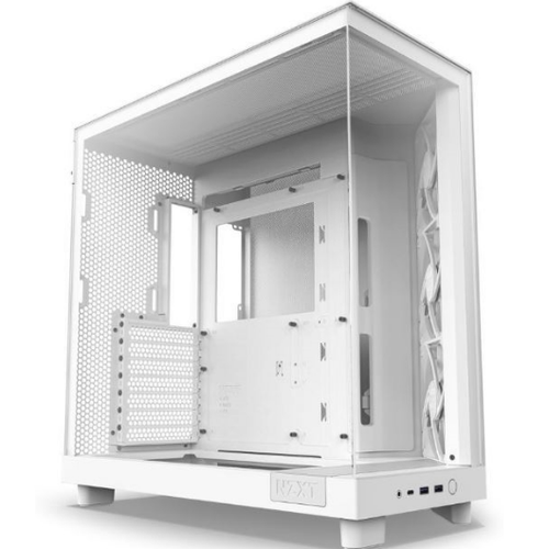 Nzxt H6 Flow Cc-H61Fw-01 Gamng Md-Tower Pc Kasas Beyaz