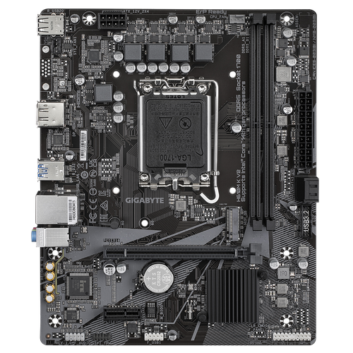 GIGABYTE H610M K V2 D5 4800Mhz M.2 HDMI-DP MATX 1700P