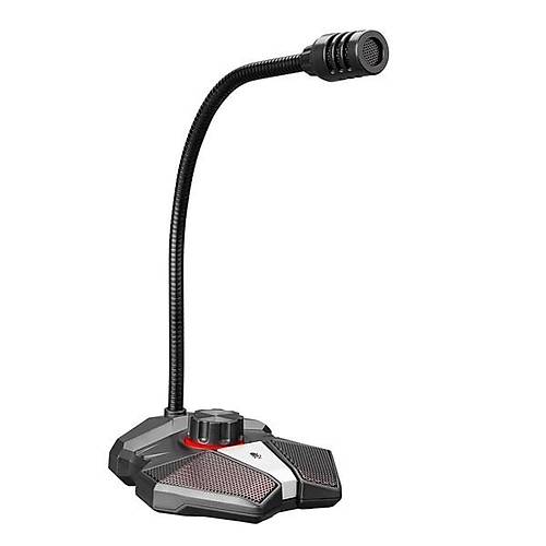 RAMPAGE RMX-M8 TORNADO Gri USB Masast Led Mikrofon
