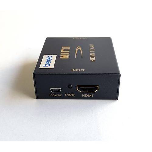 Beek Bs-Cv-Ha-Rca Hdm <-> Rca Video (Grnt) & Audio (Ses) Sinyal eviricisi