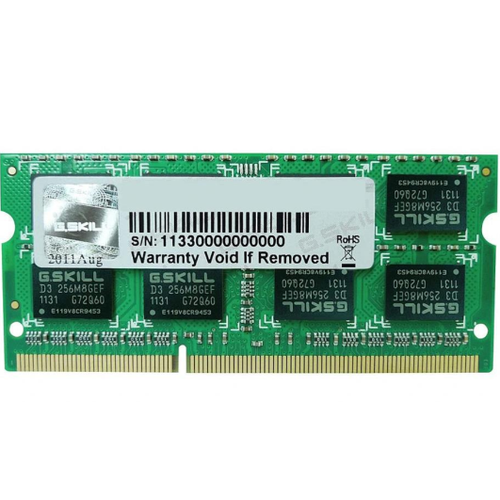 Gskll Value Ddr3L-1600Mhz 1.35V Low Voltaj Cl11 4Gb So-Dmm (F3-1600C11S-4Gsl)