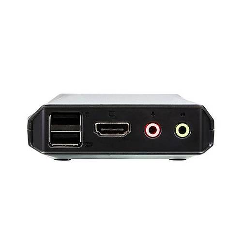 Aten Aten-Cs22H 2 Port Usb 4K Kvm (Keyboard/Video Monitor/Mouse) Switch
