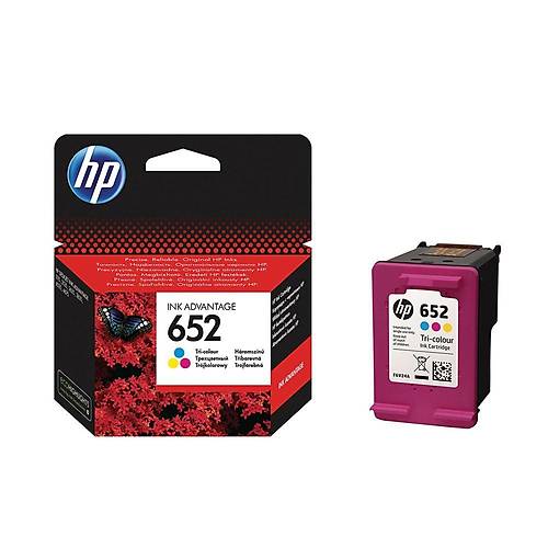 Hp F6V24A Renkli Mrekkep Kartu (652)