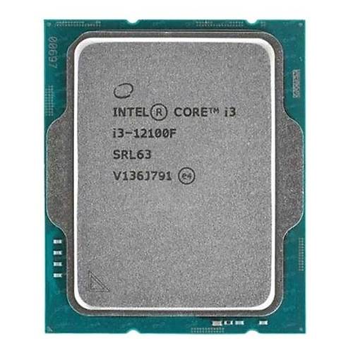 INTEL CORE i3 12100F 17MB 4�ekirdekli VGA YOK 1700p 58w Kutusuz+Fans�z