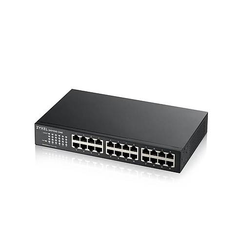 Zyxel Gs1100-24E V3 24 Port 10-100-1000 Mbps Ynetilemez Ggabt Swtch