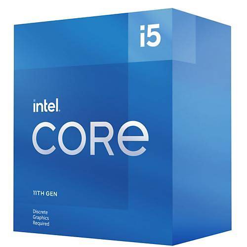 Intel 5-11400F 2.6 Ghz 4.4 Ghz 12Mb Lga1200P  Vga'Sz, 65W, Fanl