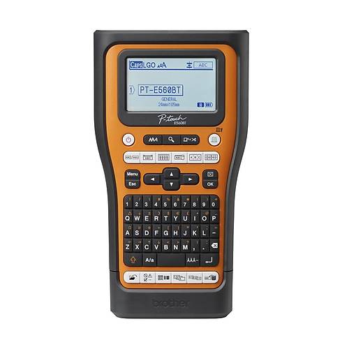 BROTHER P-TOUCH PT-E560BTVP 6 - 24MM BASKI TZE SERS ETKET YAZICI EL TP BLUETOOTH USB BALANTI (PL DAHL)