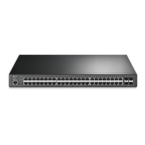 Tp-Lnk 48Port Full Poe Tl-Sg3452P Jetstream Ggbat 4X-Sfp  380W Ynetilebilir Poe Swtch