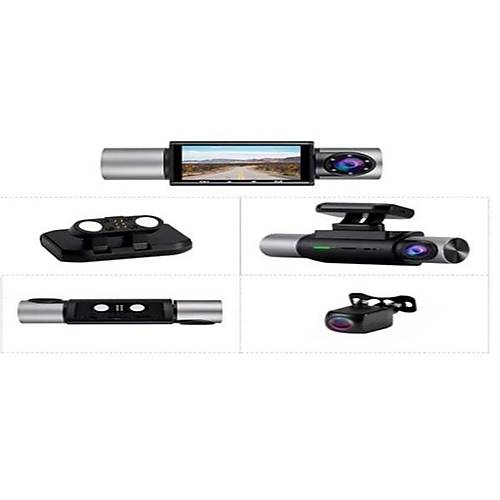 Twogo Go-Xray2 Day Night Gps Araç İçi Kamera Geniş Açı Çift Ekran