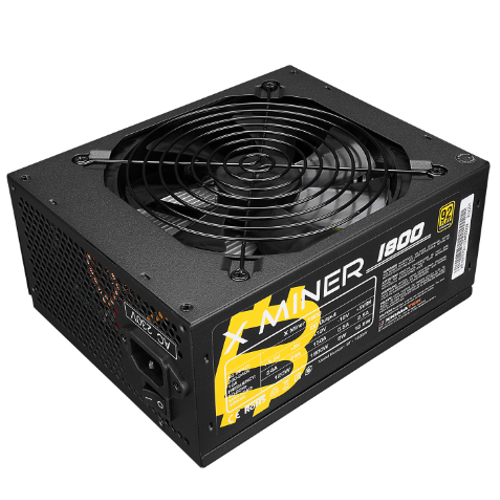 X�gmatek 1800W 92+ M�ner Bt-1800W En9757 X 14Cm Fanl� Power Supply