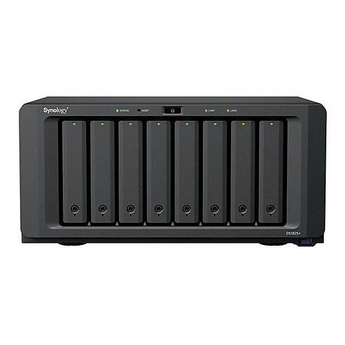 SYNOLOGY DS1825 PLUS RYZEN V1500B 8GB RAM- 8-diskli Nas Server (Disksiz)