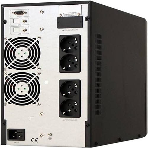 DOTVOLT 2KVA MN2KVA ONLINE 1-1F LCD EKRAN TOWER UPS 4x 12V 9 Amper