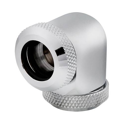 Corsair CX-9052021-WW Fitting (hard tube),XF Hardline 2-pack (90� Angled 12mm OD compression; chrome)