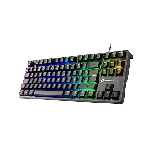 GAMEBOOSTER G23B Enigma TKL Rainbow Ayd�nlatmal� Red Switch Mekanik Siyah Oyun Klavyesi