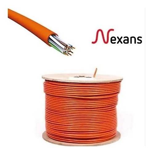 NEXANS CAT6 Utp 23AWG Turuncu 500m Saf Bak�r LSZH Kablo LSZH HF