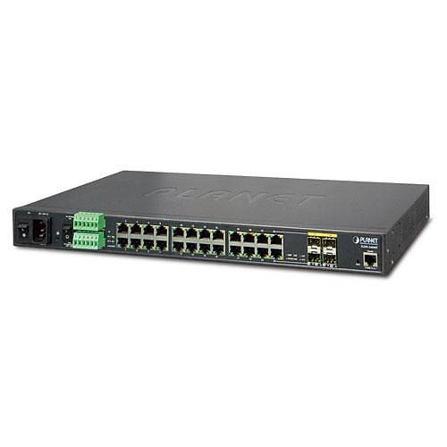 Planet Pl-Igsw-24040T End�striyel Tip L2+ Y�netilebilir Ethernet Switch