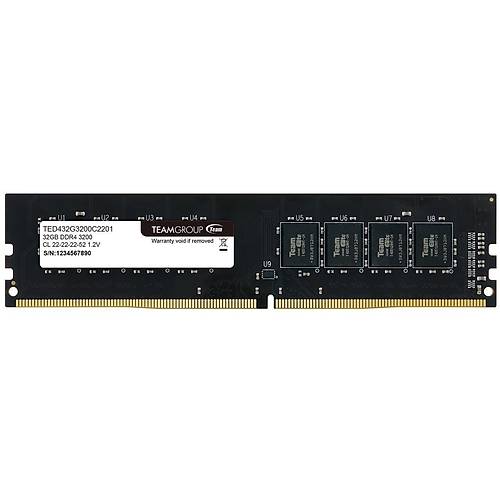 Team 32Gb Ddr4 3200Mhz Cl22 Pc Ram El�te Ted432G3200C2201