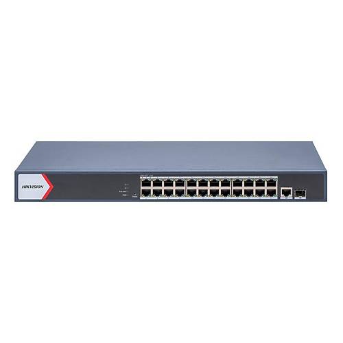 HIKVISION DS-3E1526P-EI-M 26 Port Gbit 24 Port Poe 230W 1xGbit+1xSFP Uplink Y�netilebilir Smart Switch