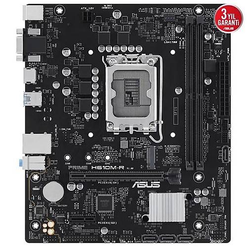 Asus Prme H610M-R-S Ddr5 Hdm-Dp Pce 4.0 1700P Matx