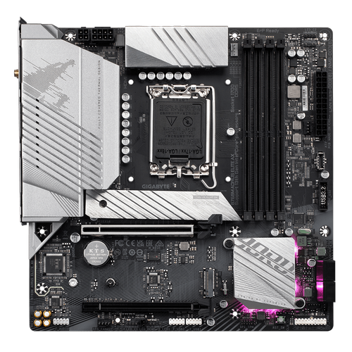 GIGABYTE B760M AORUS ELITE AX 7600MHz(OC) DDR5 M.2 mATX 1700p