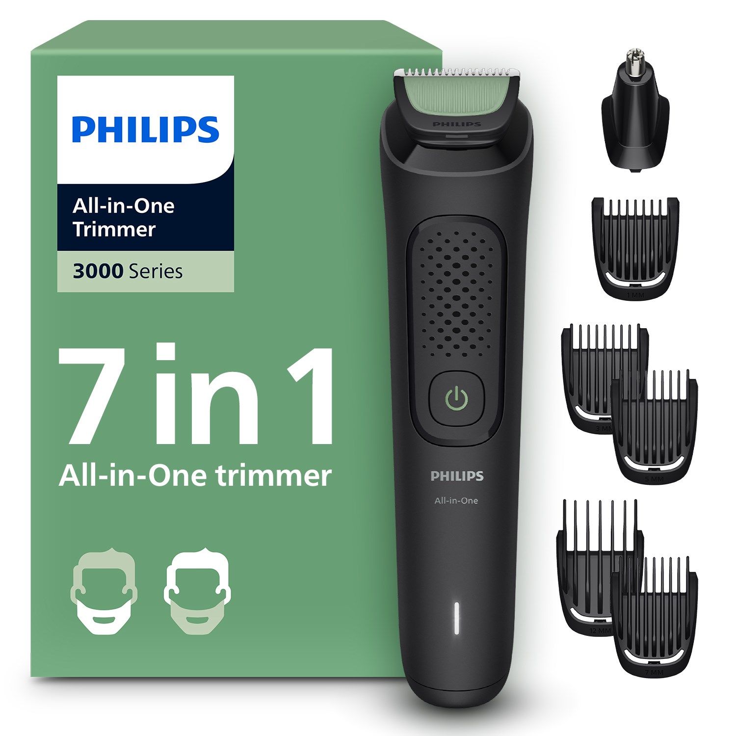 Philips MG3920/15 Erkek Bakim Seti 7'si 1 Arada Saç & Sakal Sekillendirici