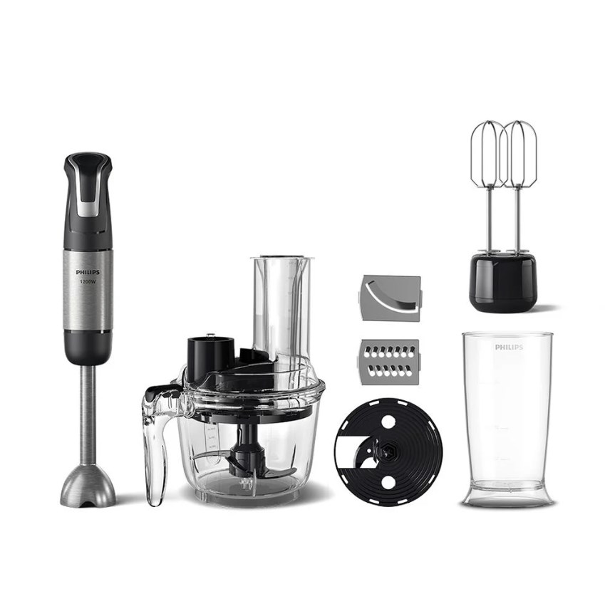 Philips 5000 Serisi HR2695/01 1200W Blender Seti Inox - Siyah