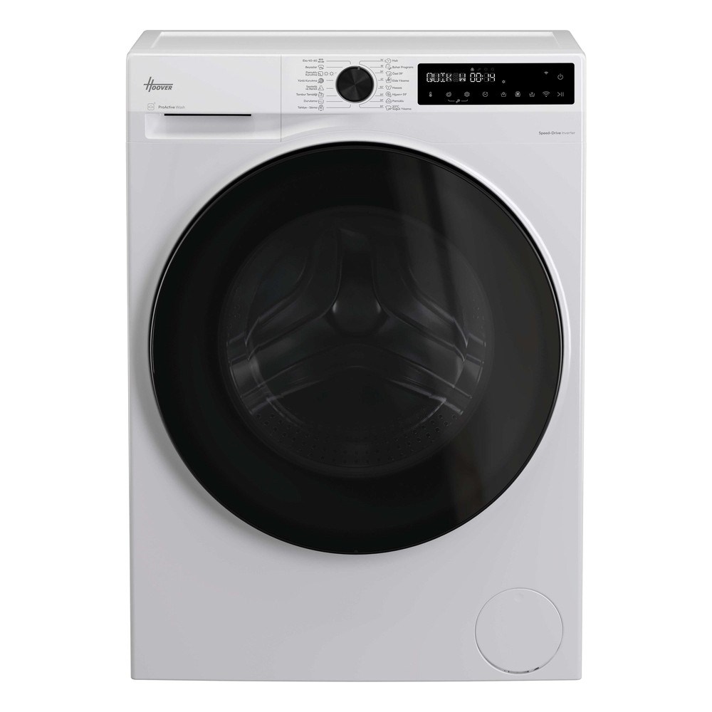 Hoover HBWR 4138BL10-17 13 kg Yıkama 8 kg Kurutma Wi-Fi Bağlantılı 1400 Devir Çamaşır Makinesi