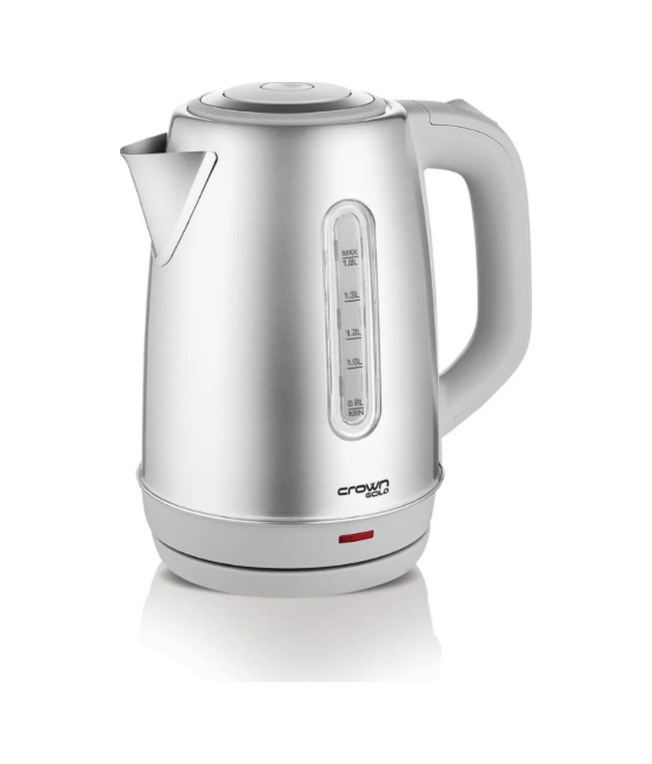 Crown Crw-7211 Paslanmaz Çelik Su Isıtıcı - Kettle Çelik - 1.8 Lt.
