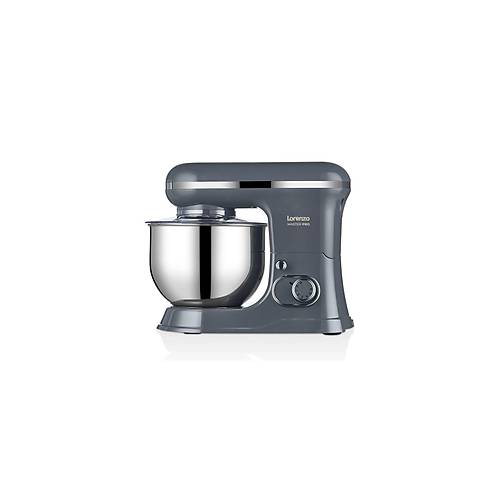 Lorenzo Master Pro Stand Mixer Hamur Yoğurma Makinesi 1500 W Gri