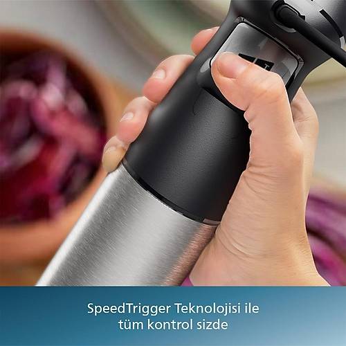 Philips 5000 Serisi HR2695/01 1200W Blender Seti Inox - Siyah