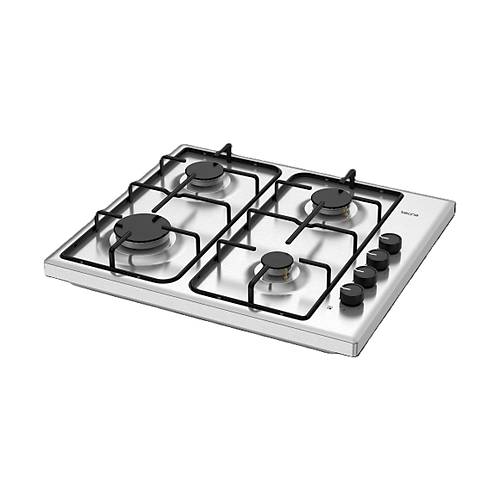 Tecna S�o 604X 4 G�zl� Gazl� Set �st� Ocak Inox - Do�algazl�