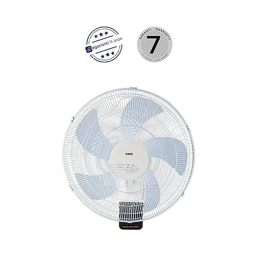 Raks Wf 18 Rmx 75w Duvar Tipi Vantilat�r Beyaz Siyah - Kumandal�