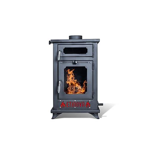Etinova Eti-K4 Kk Frnl Odun ve Pelet yakan  mine Tipi Soba