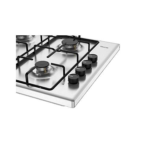 Tecna S�o 604X 4 G�zl� Gazl� Set �st� Ocak Inox - Do�algazl�