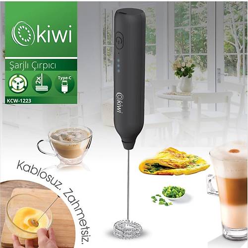Kcw-1223 Pratik Usb arjl St Ve Kahve Kprtc Hz Ayarl - Beyaz