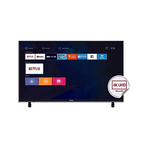 ALTUS AL55 9825 55'' 140 Ekran Uydu Al�c�l� 4K Ultra HD Google LED TV