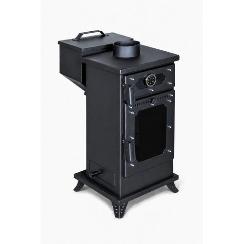 Etinova M003 Pelet ve Odun Yakabilen Mini F�r�nl� Soba